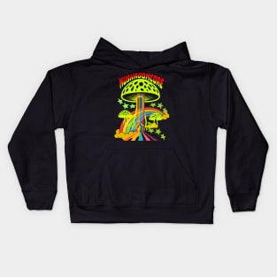 Mushroomcore Madness Kids Hoodie